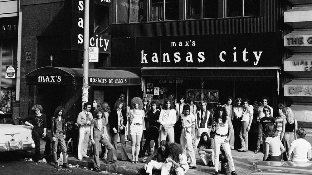 People outside of Max's Kansas City 