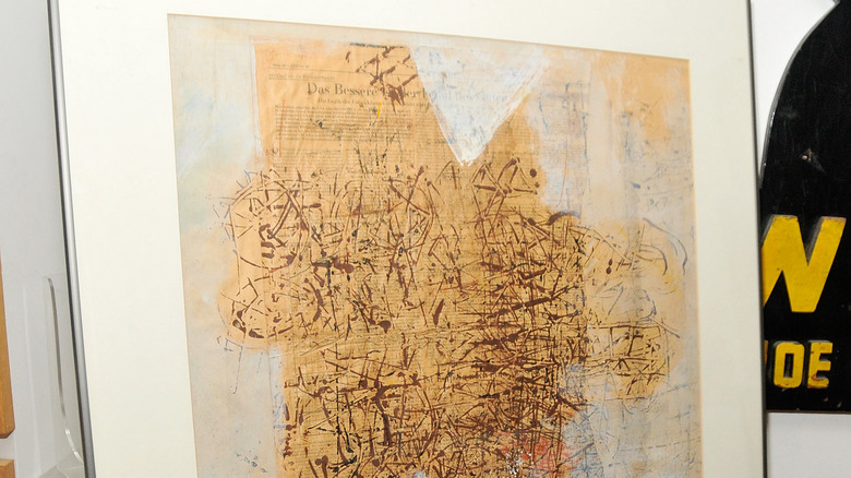 Stuart Sutcliffe painting at auction