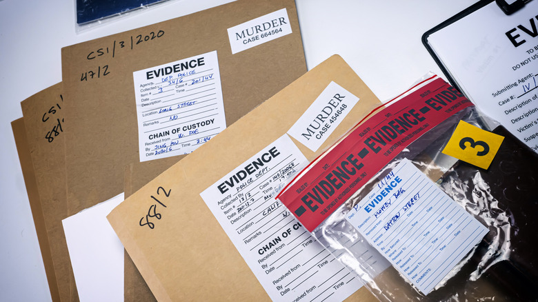 Files containing evidence