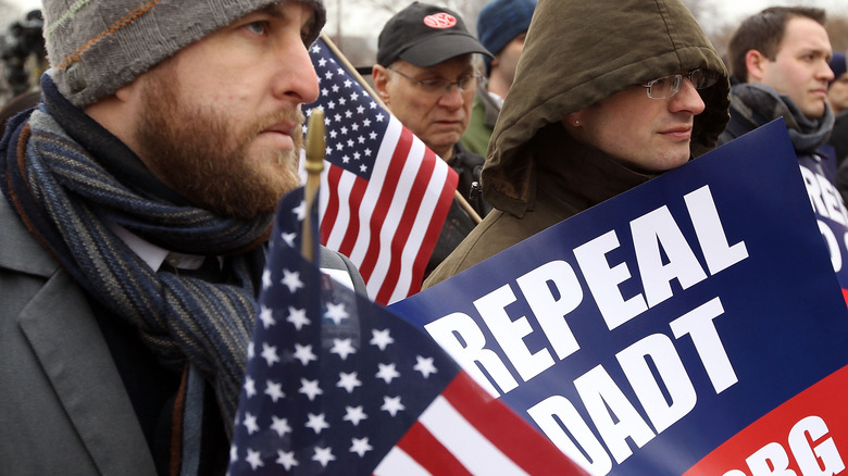 Repeal "Don't Ask, Don't Tell" Protestors