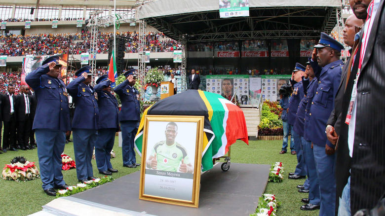 Senzo Meyiwa memorial service