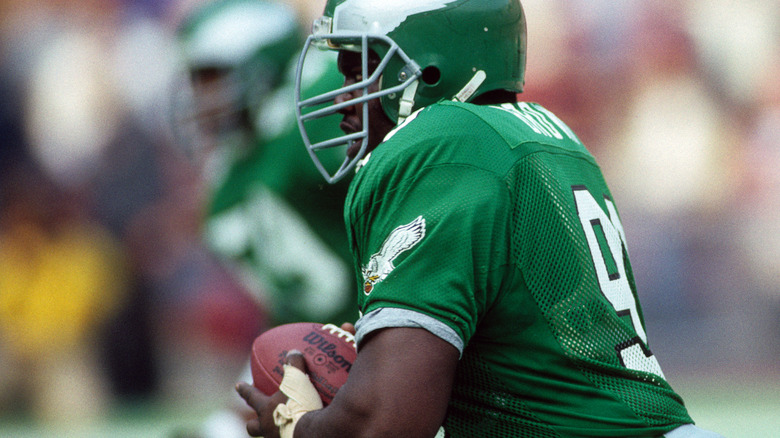 randall cunningham jersey with jerome brown patch