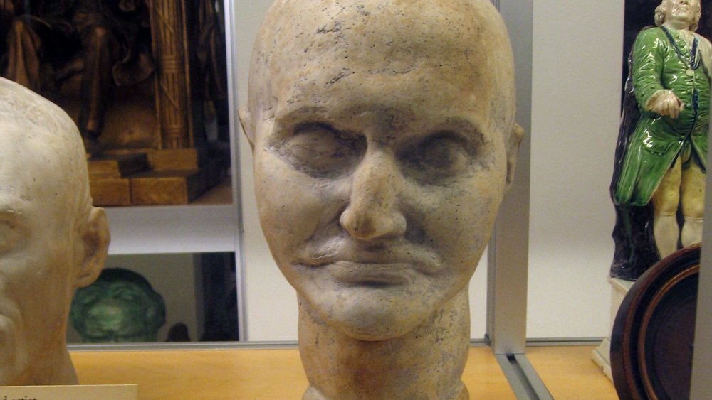 Death mask of Aaron Burr