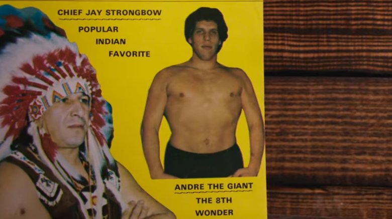 andre the giant wrestling poster