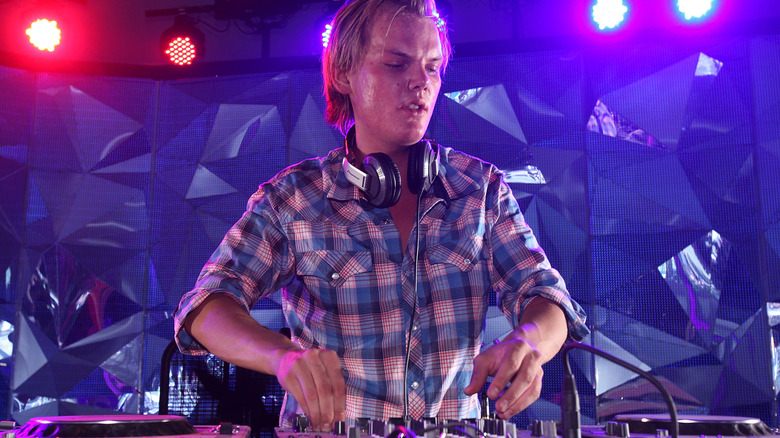 Tim Bergling performing as Avicii