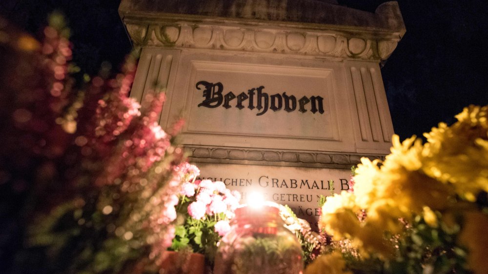 Beethoven's grave in Vienna