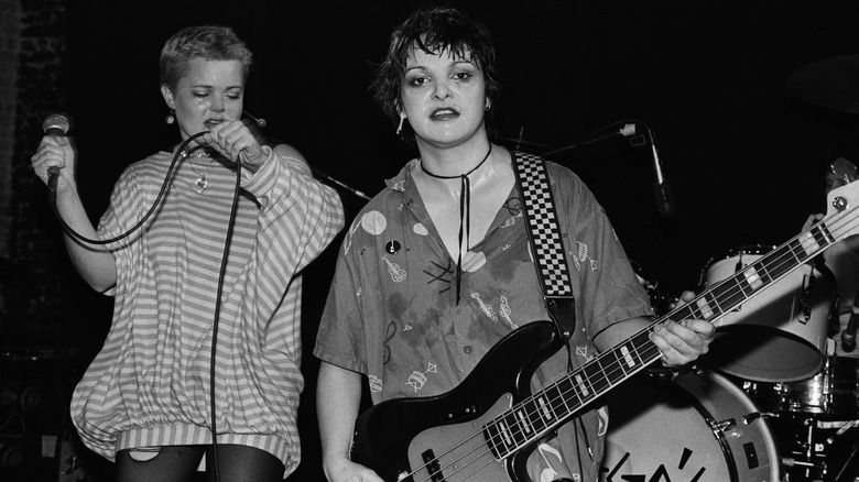 Belinda Carlisle performing in 1978