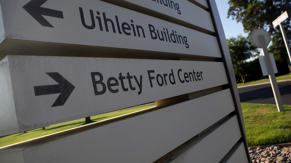 Entrance to the Betty Ford Center in California