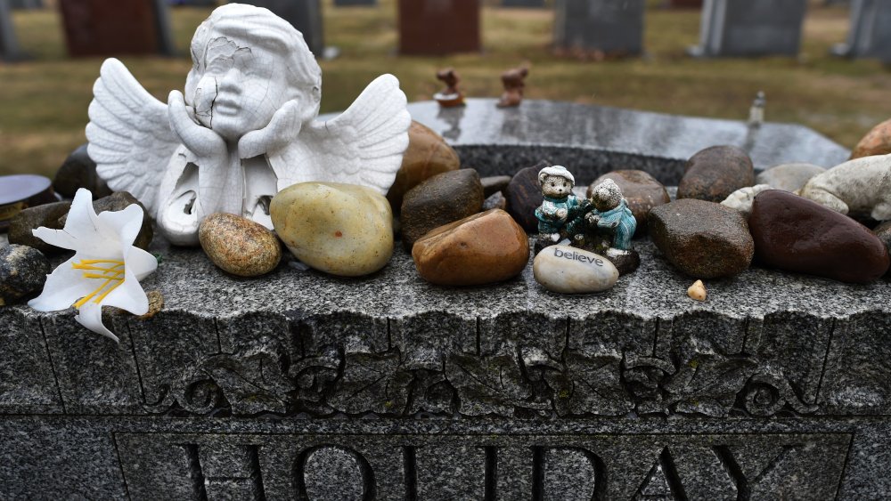 Billie Holiday's gravestone