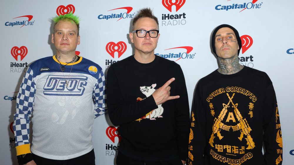 Matt Skiba, Mark Hoppus, and Travis Barker, Blink-182