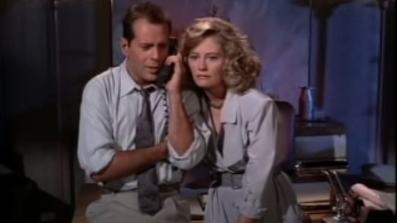 Bruce Willis and Cybill Shepherd