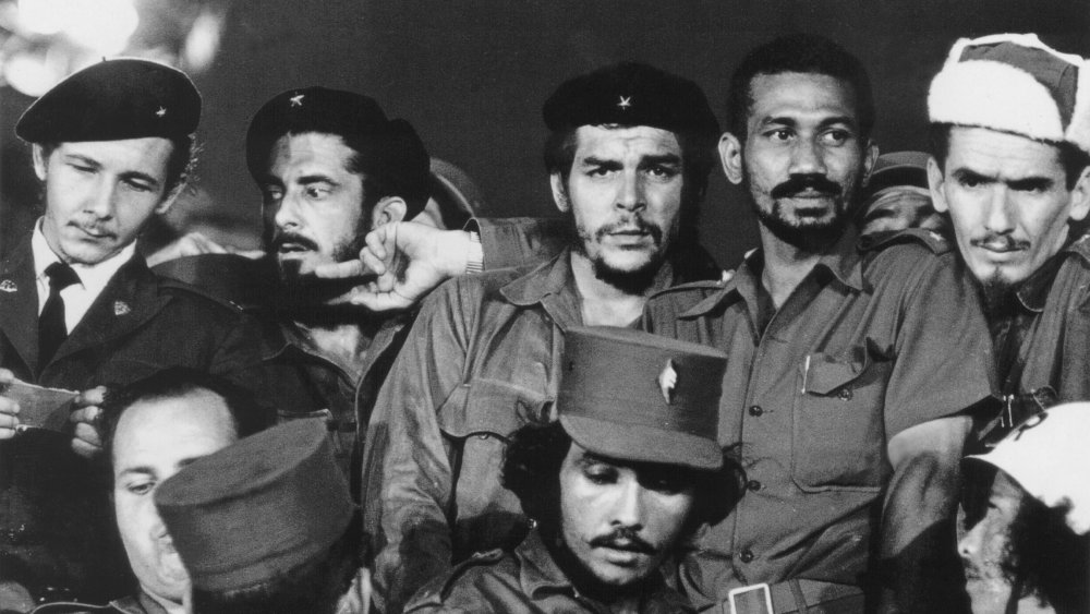 Raul Castro, Antonio Nunez Jimenez, Ernesto "Che" Guevara, Juan Almeida and Ramiro Valdes