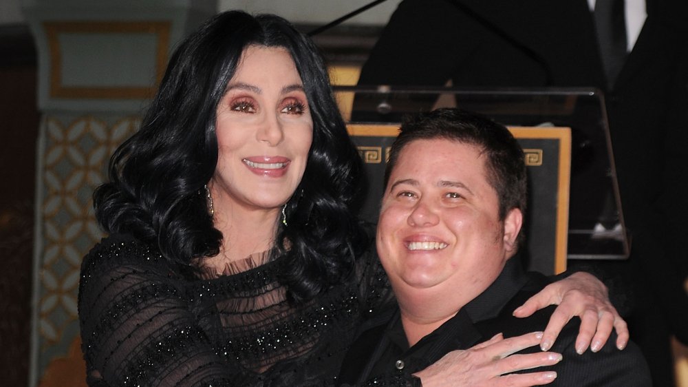 Cher with son Chaz Bono