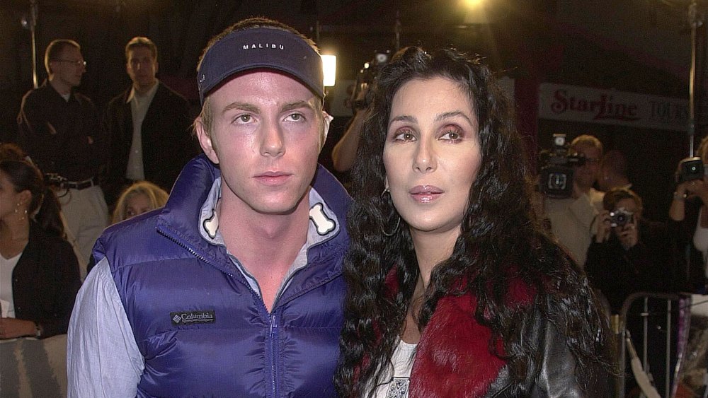 Cher with son Elijah Blue Allman