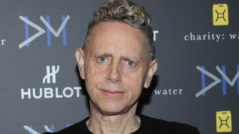 Martin Gore posing