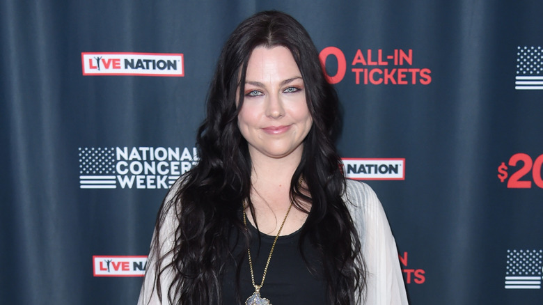 Amy Lee smiling