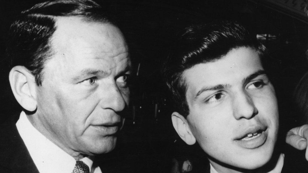 Frank Sinatra and Son Frank Sinatra, Jr. 