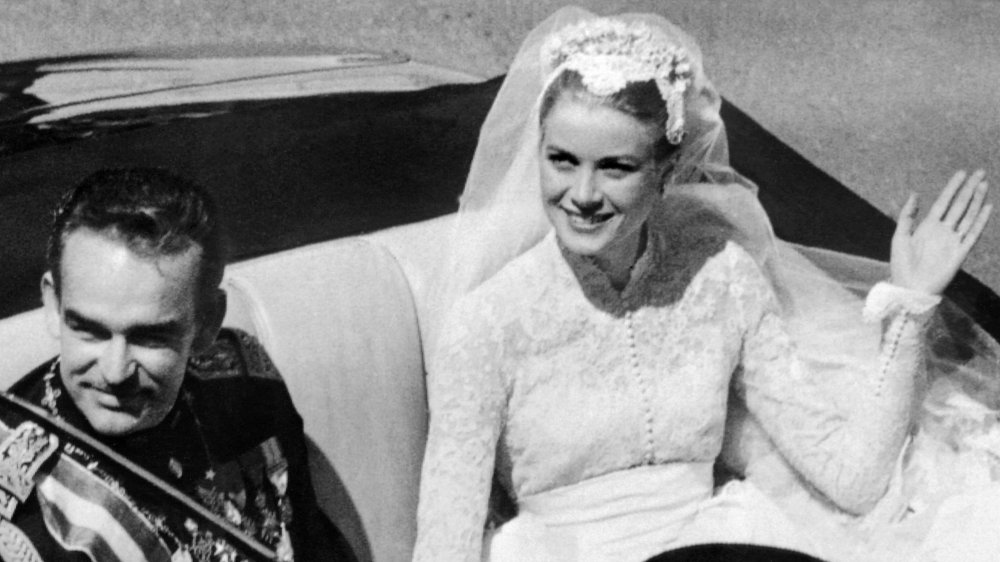 Grace Kelly weds Prince Rainier III of Monaco