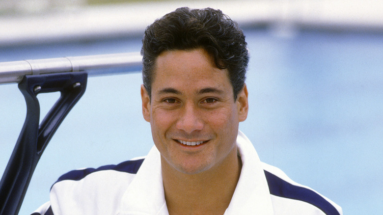 Greg Louganis smiles