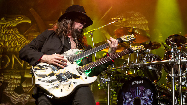 Bumblefoot playing guitar