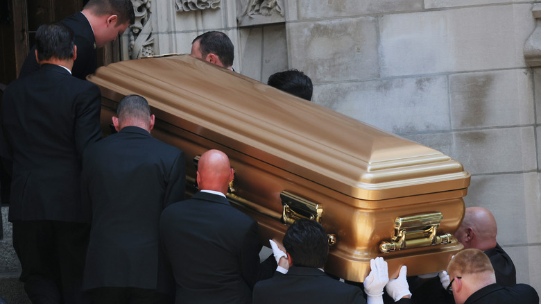 Ivana Trump's casket