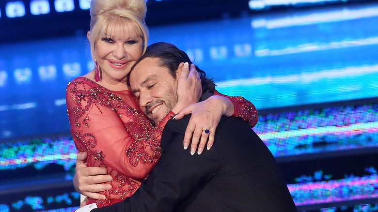 Ivana Trump and Rossano Rubicondi on Italy's 'Dancing With The Stars'