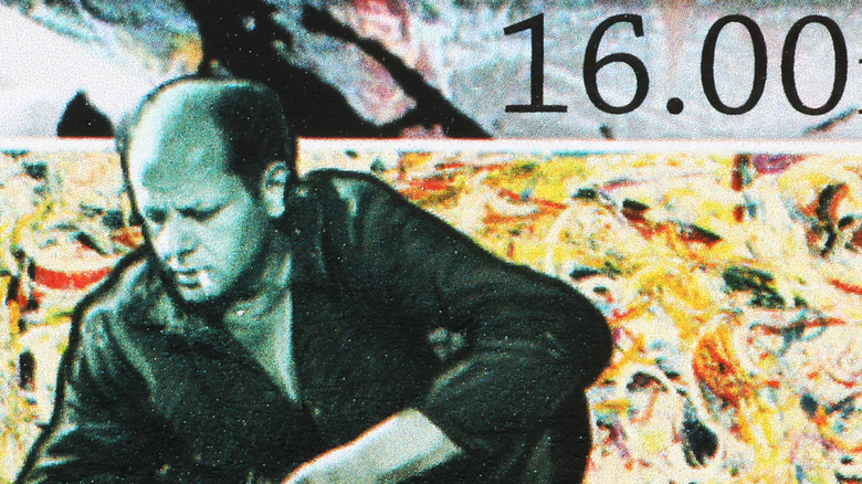 Jackson Pollock stamp