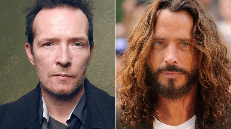 scott weiland, chris cornell staring ahead