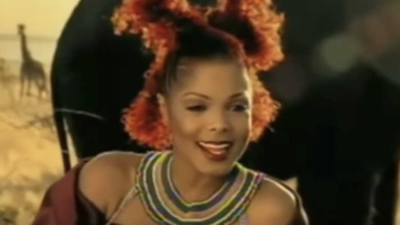 Janet Jackson in "Together Again" video