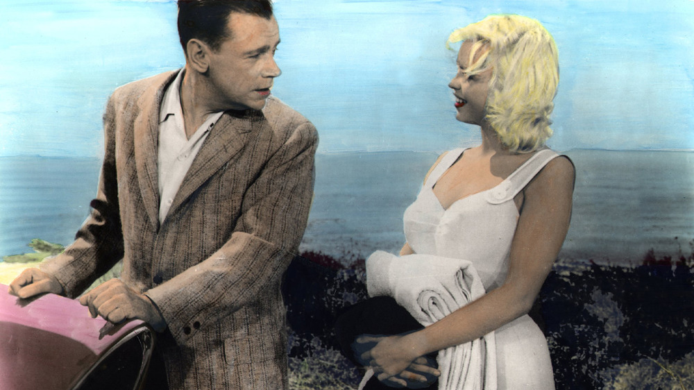 Jayne Mansfield and Tom Ewell in The Girl Can't Help It