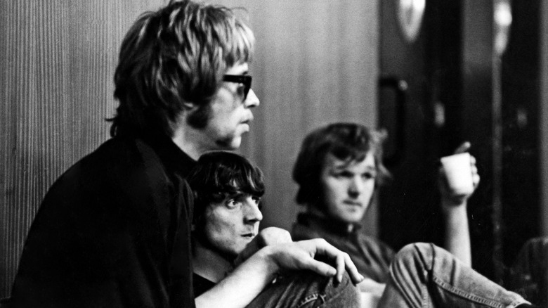 Skip Spence posing with Moby Grape