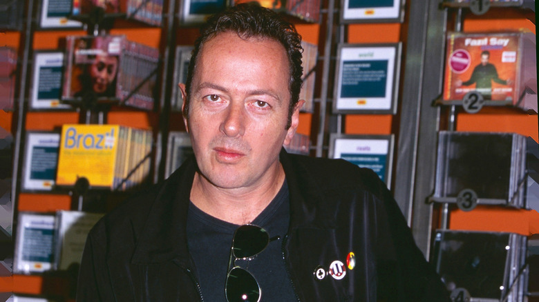 Joe Strummer in record store