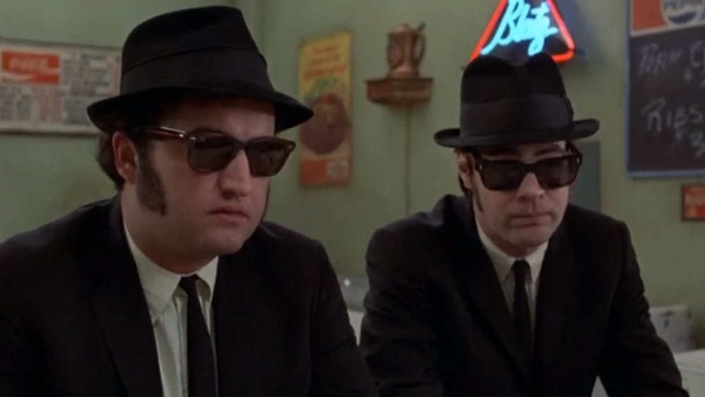 John Belushi and Dan Aykroyd in The Blues Brothers