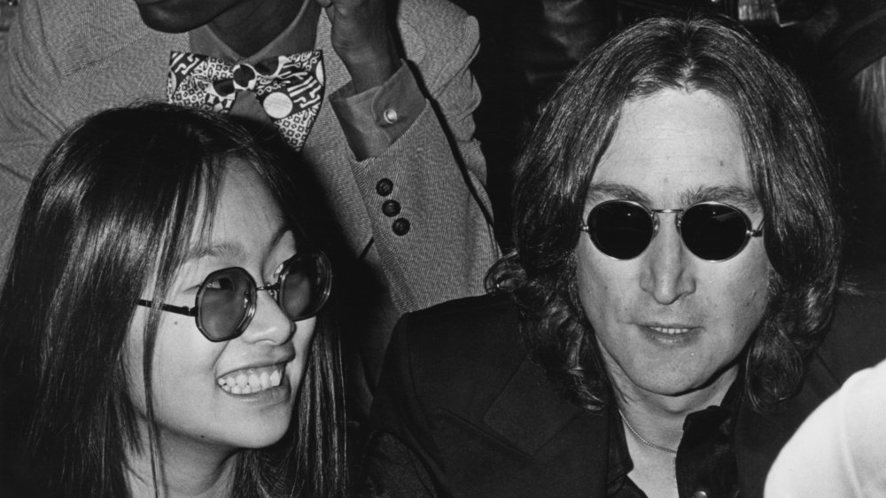 May Pang and John Lennon