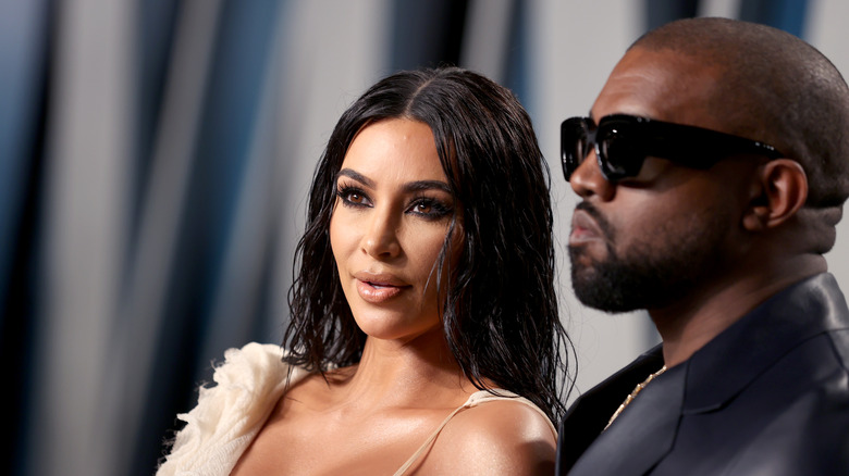 Kim Kardashian and Kanye West