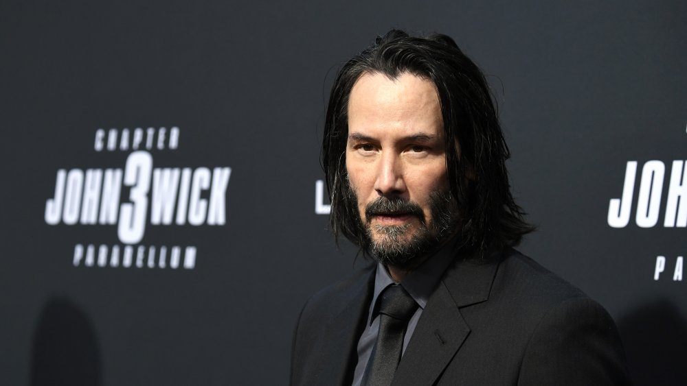 keanu reeves looking serious