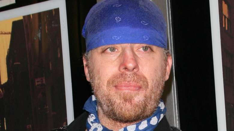 Leif Garrett blue scarves