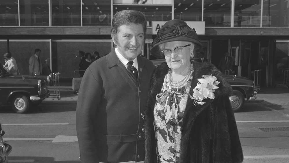 Liberace and his mother Frances
