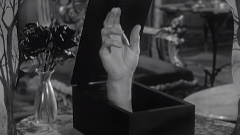 thing the addams family ted cassidy's hand