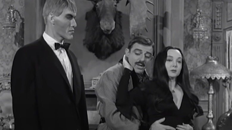 lurch morticia and gomez the addams family