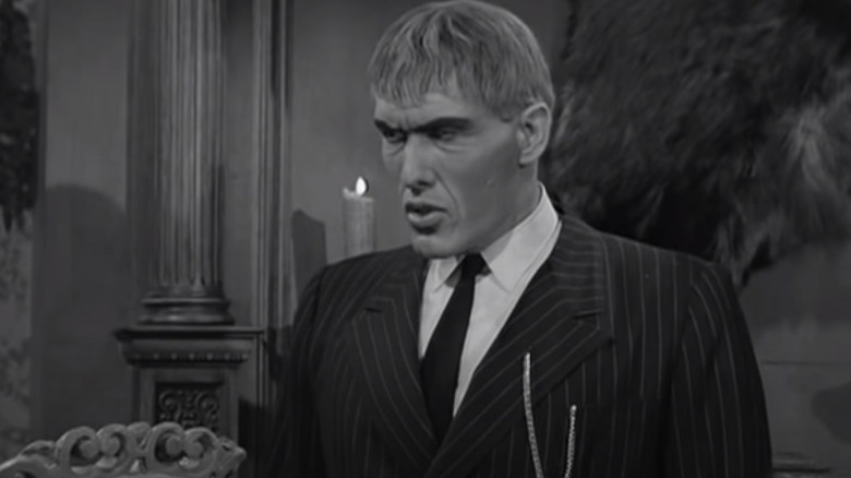 lurch dressed in a suit the addams family