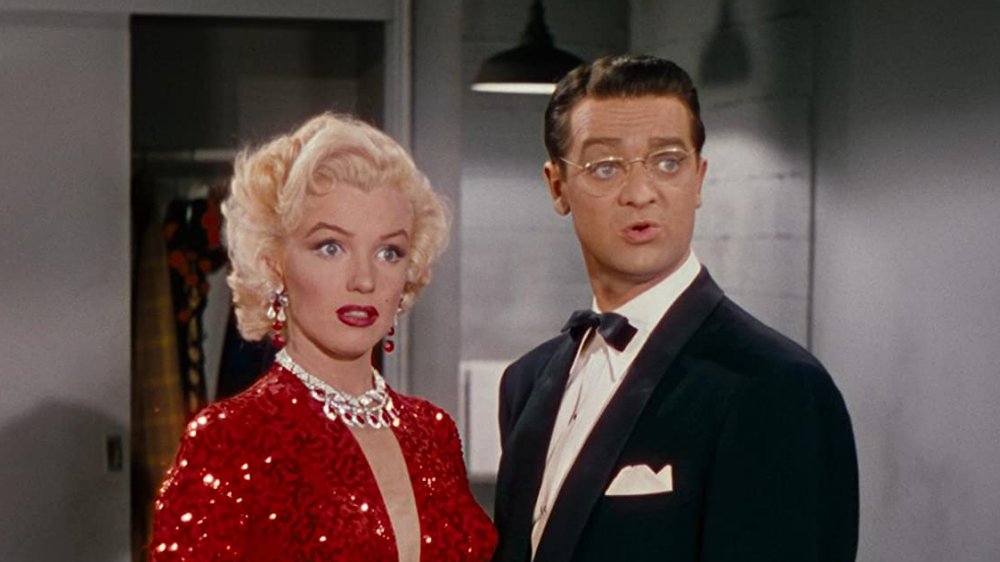 Marilyn Monroe as Lorelai Lee and Tommy Noonan as 	Gus Esmond Jr. in Gentlemen Prefer Blondes