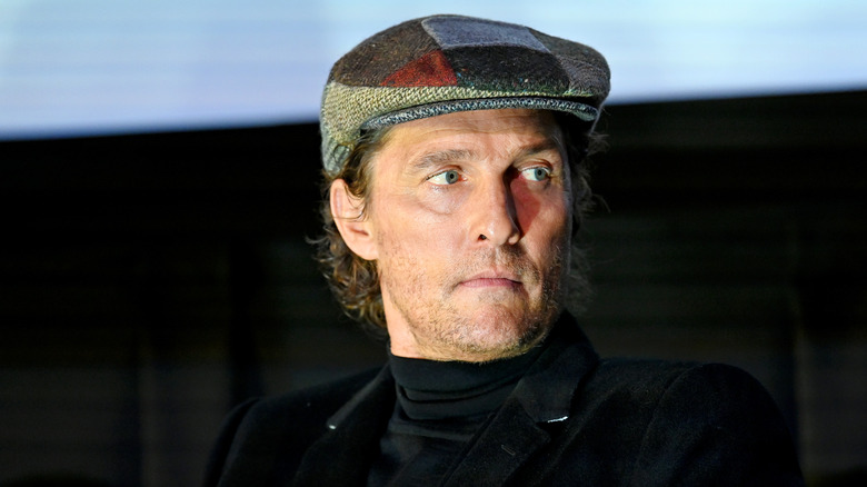 Matthew McConaughey with hat