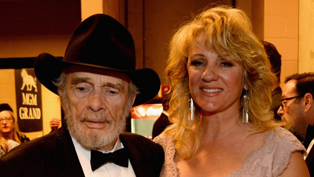 Merle Haggard with Theresa Ann Lane