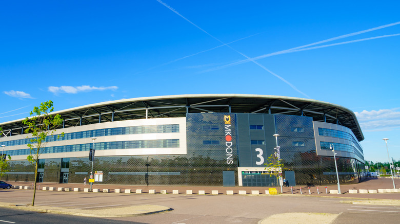 Milton Keynes Stadium from outside