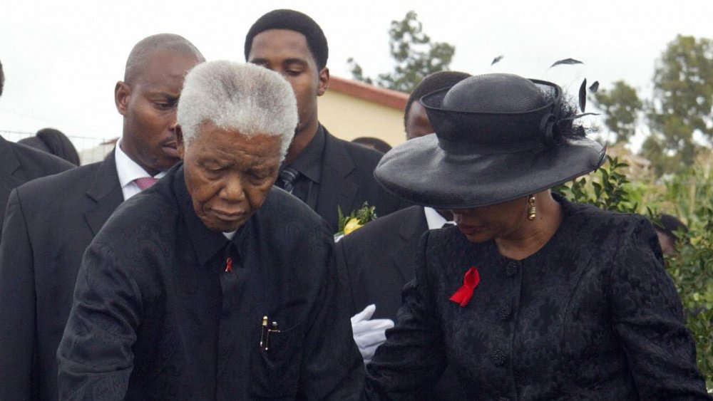 Nelson Mandela and Graca Machel