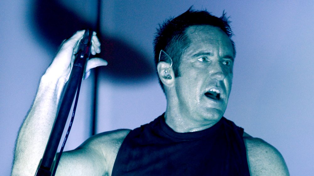 Trent Reznor singing