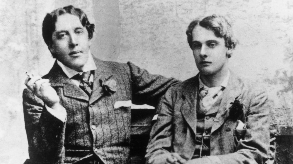 Oscar Wilde and Lord Alfred 'Bosie' Douglas