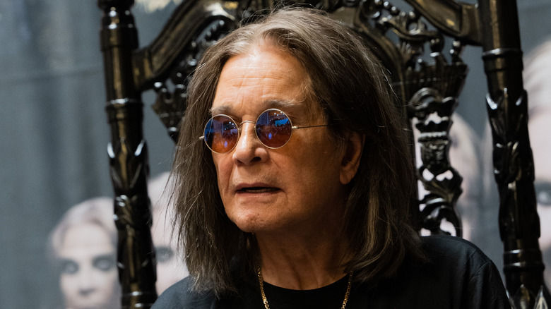 Ozzy Osbourne round sunglasses