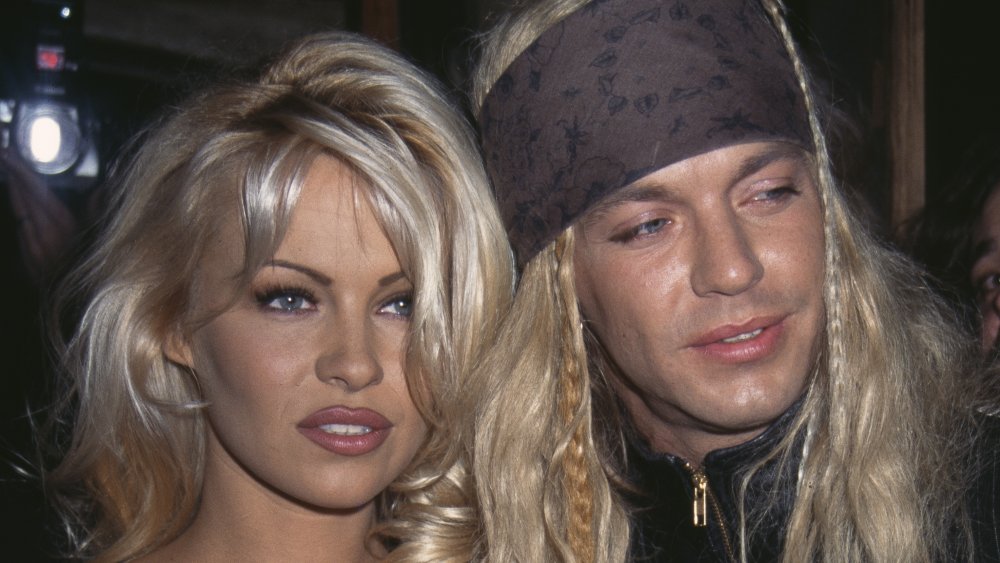 Bret Michaels and Pamela Anderson